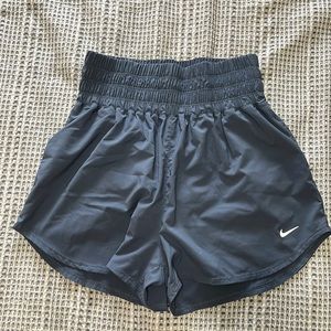 Nike One DriFit Ultra High Waisted Shorts.
